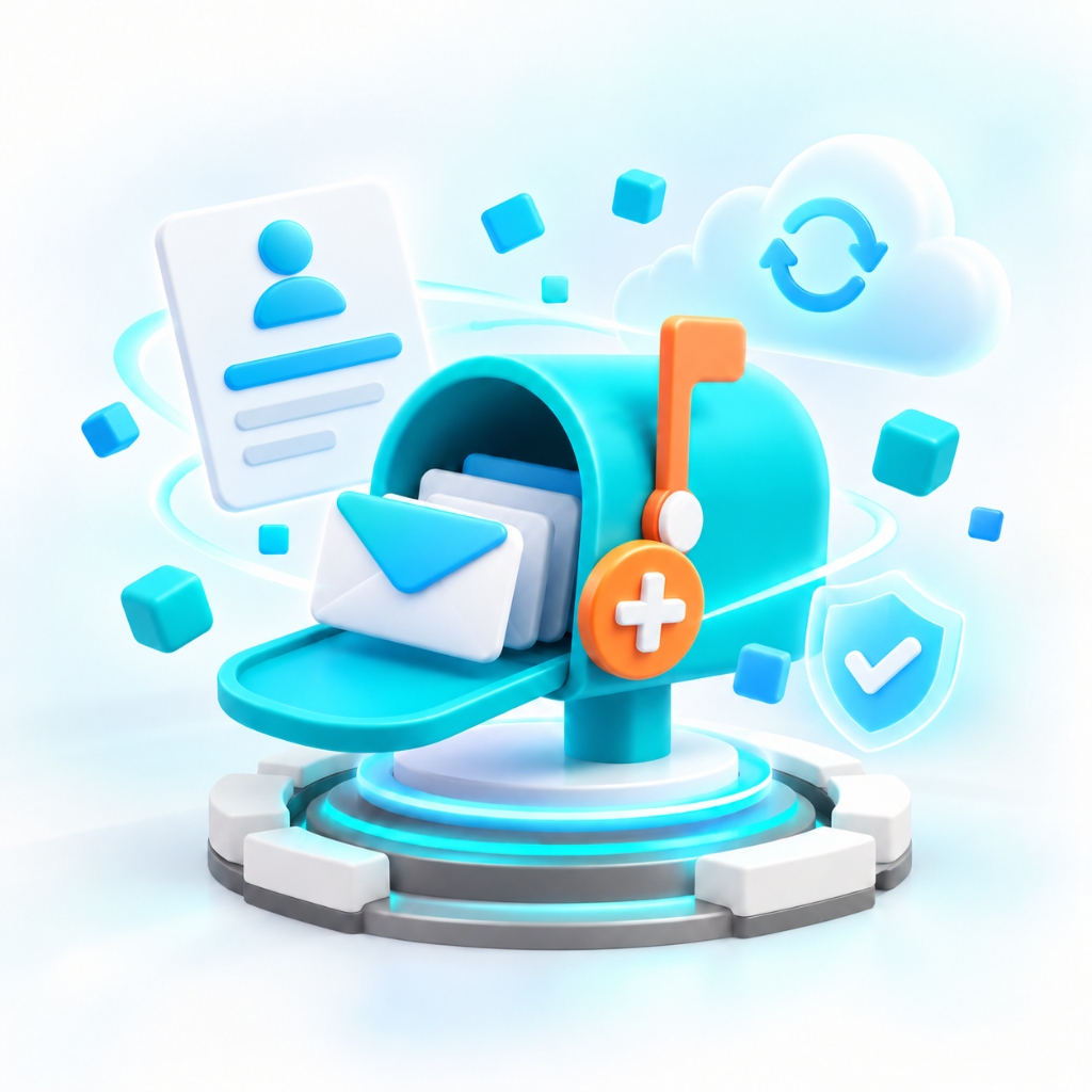 RanaMailbox Register 3D Banner